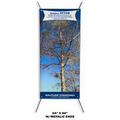Banner Stand - X / Spider 24"x59" w/ Metal Ends